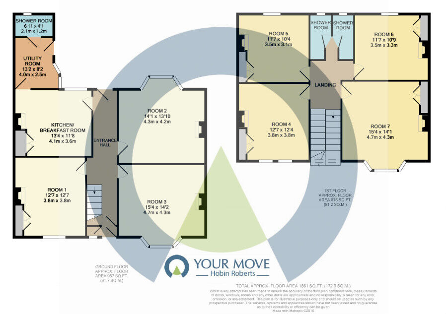 Floorplan of 1 bedroom Property to rent, Abington Avenue, Northampton, NN1