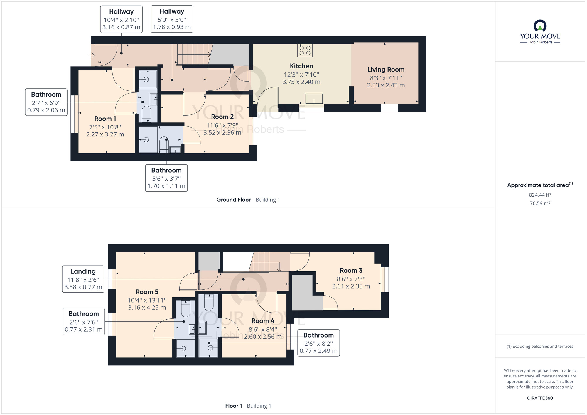 Floorplan of 1 bedroom  Room to rent, Euston Road, Northampton, NN4