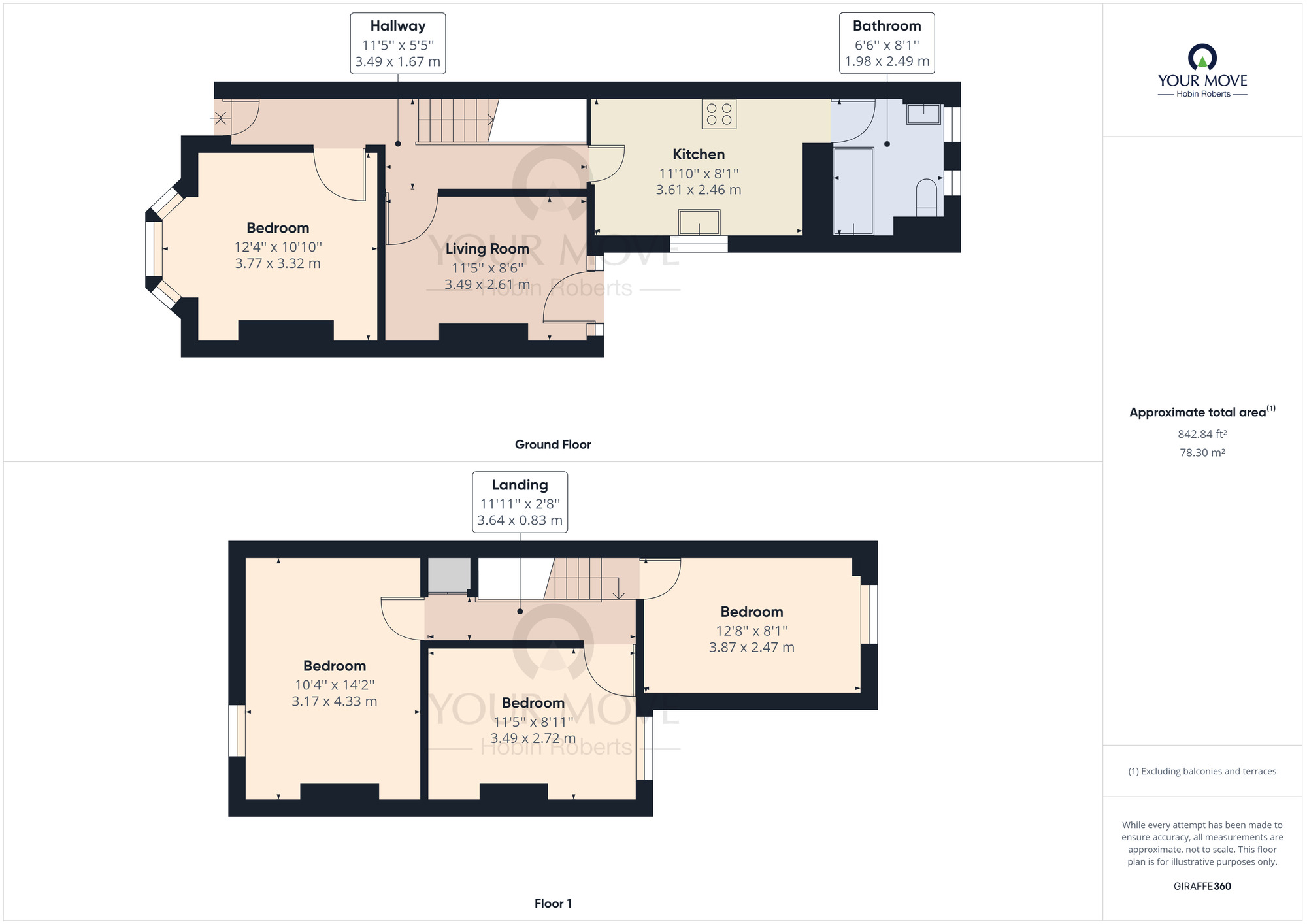 Floorplan of 4 bedroom  House to rent, Shelley Street, Northampton, NN2