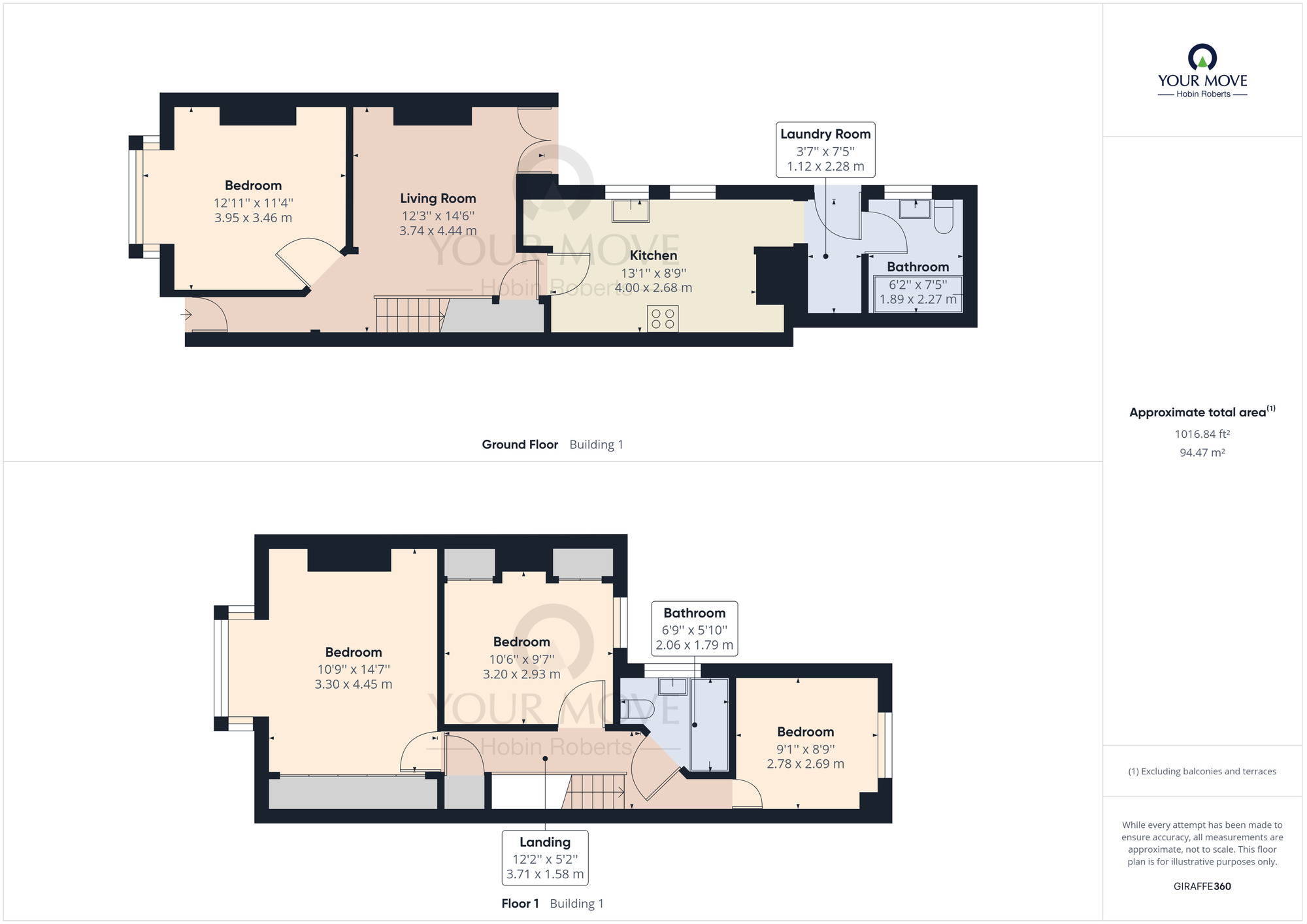 Floorplan of 4 bedroom  House to rent, Delapre Crescent Road, Northampton, NN4