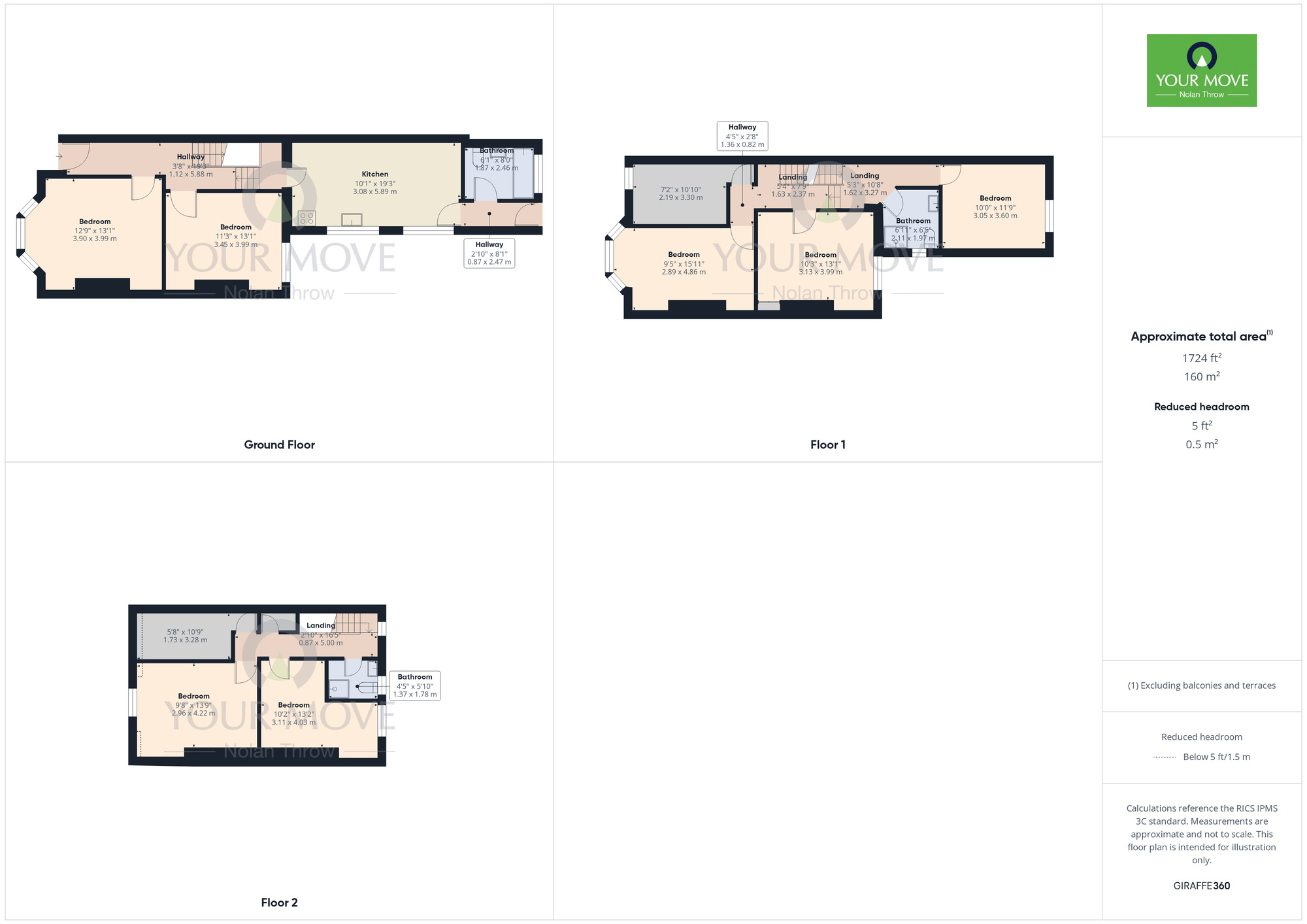 Floorplan of 1 bedroom  Room to rent, St. Michaels Avenue, Northampton, Northamptonshire, NN1