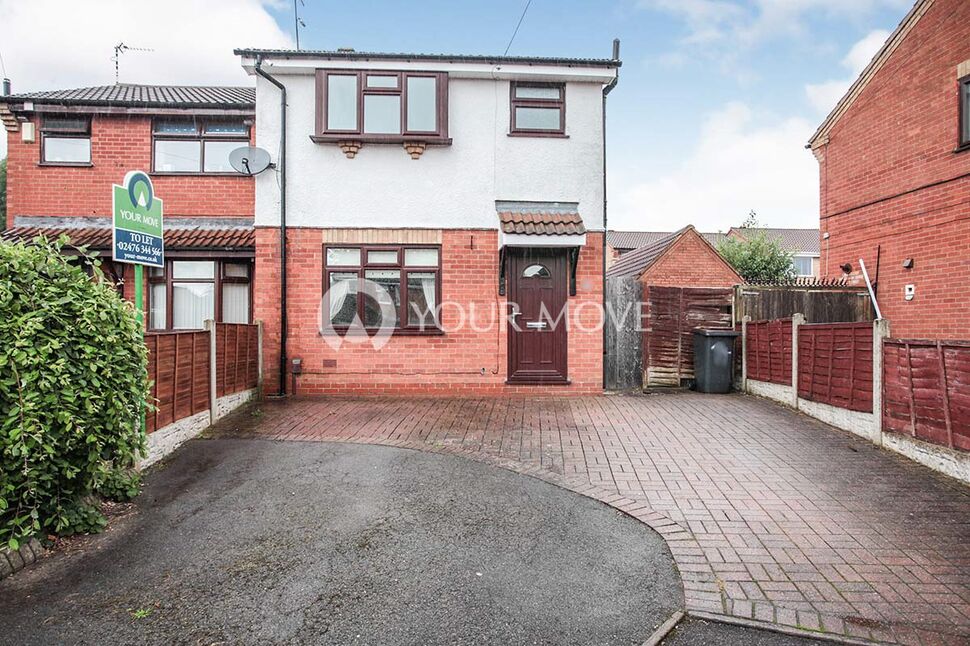 Main image of 3 bedroom Semi Detached House to rent, Wimbourne Close, Nuneaton, Warwickshire, CV10