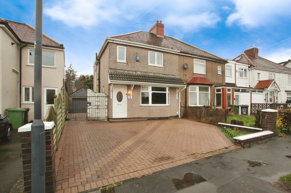 Main image of 3 bedroom Semi Detached House for sale, Castle Road, Nuneaton, Warwickshire, CV10