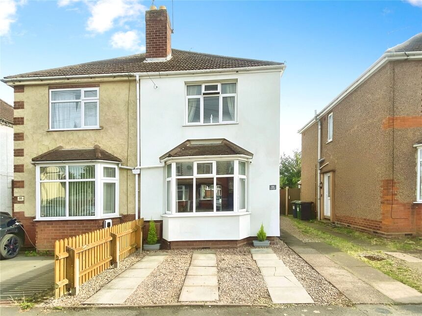 Main image of 2 bedroom Semi Detached House for sale, Brookdale Road, Nuneaton, Warwickshire, CV10