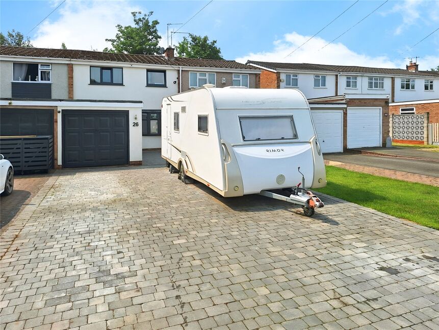 Main image of 3 bedroom Mid Terrace House for sale, Hillside Drive, Nuneaton, Warwickshire, CV10