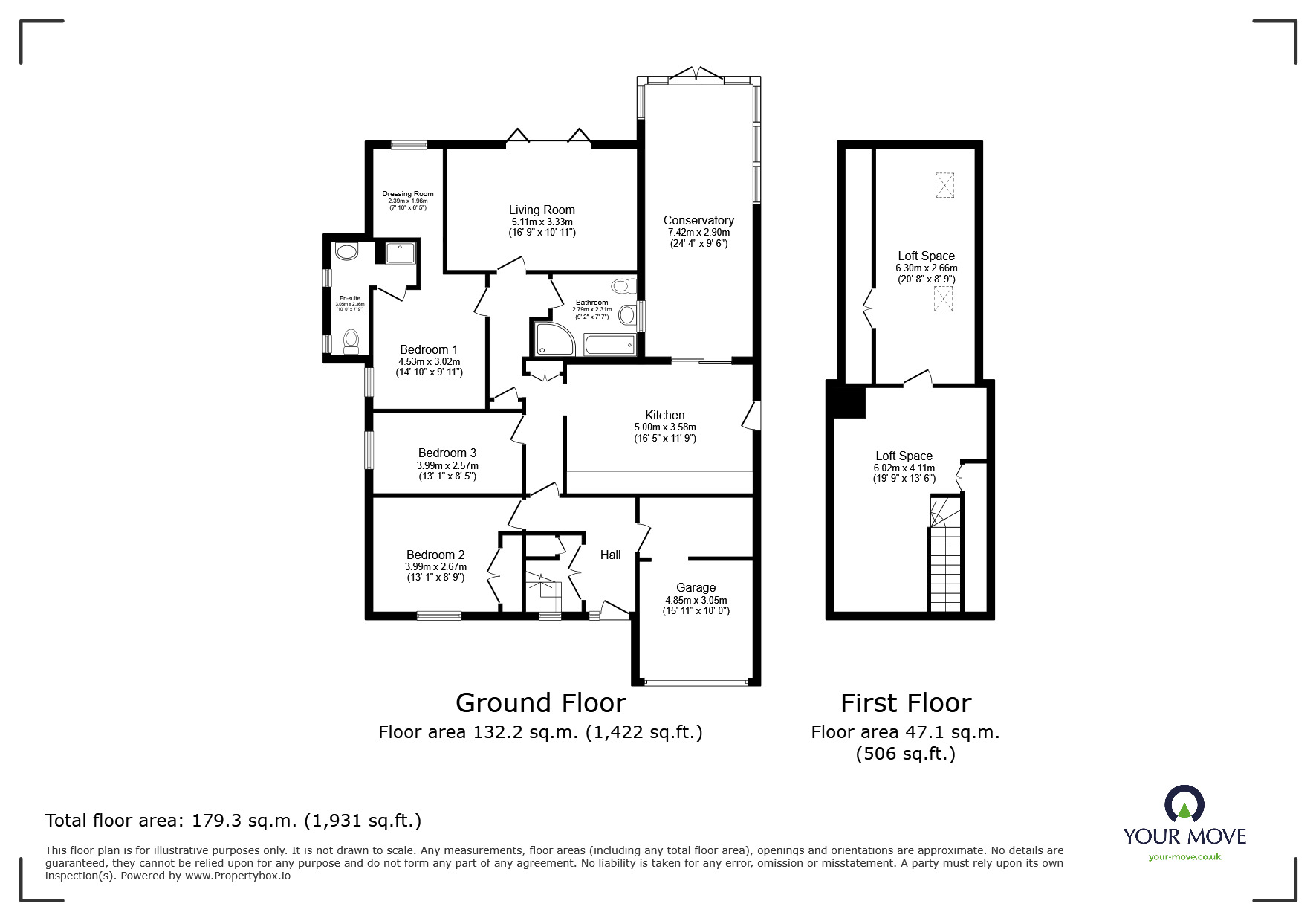 Floorplan of 3 bedroom Detached Bungalow for sale, Bulkington Lane, Nuneaton, Warwickshire, CV11