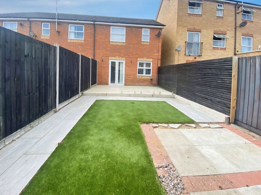 Garden and off road parking