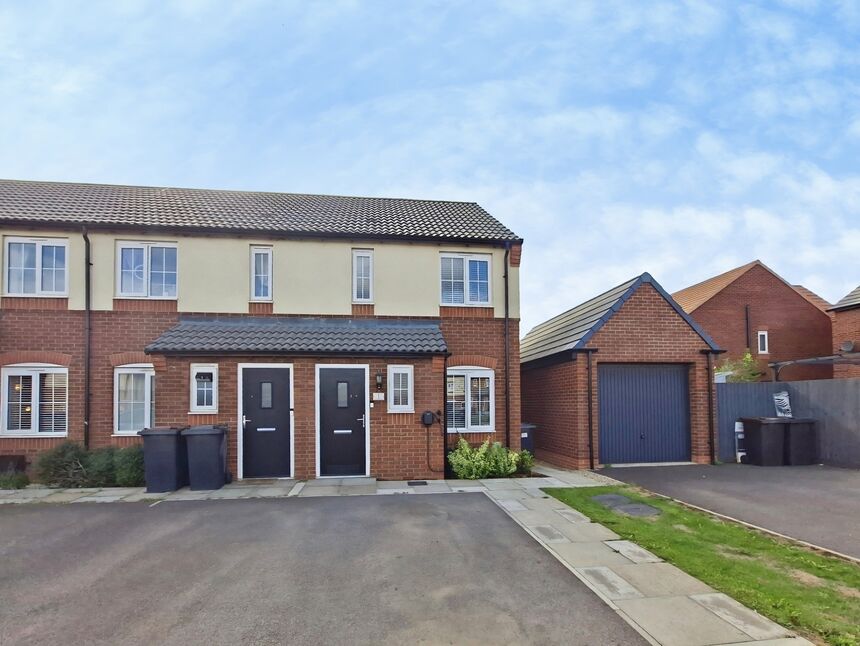 Main image of 2 bedroom End Terrace House for sale, Caesar Drive, Nuneaton, Warwickshire, CV11