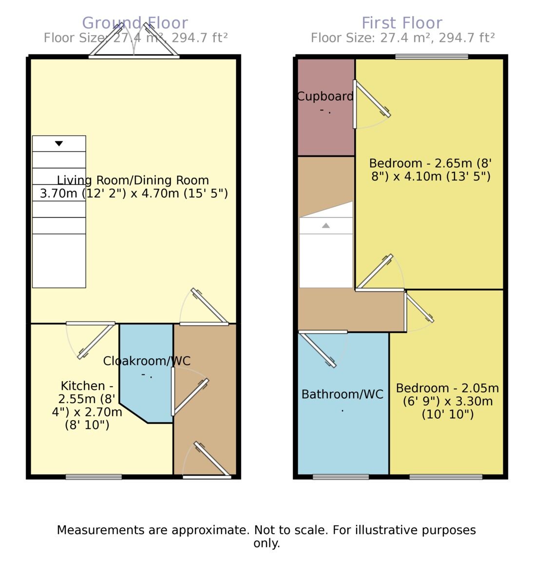 Floorplan of 2 bedroom  House to rent, Heritage Way, Llanymynech, Powys, SY22
