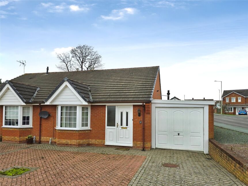 Main image of 2 bedroom Semi Detached Bungalow for sale, Ffynnon Gardens, Oswestry, Shropshire, SY11