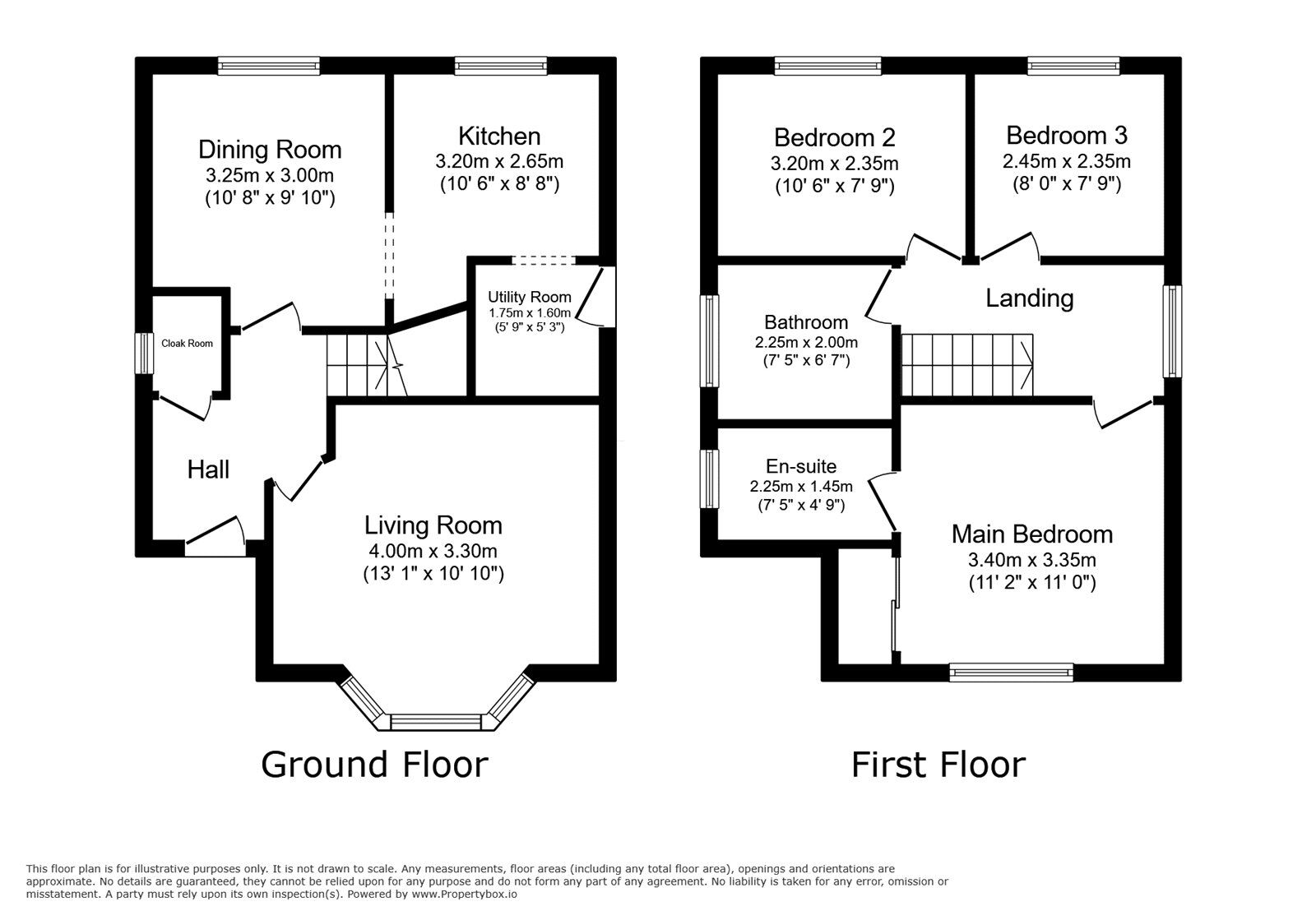 Floorplan of 3 bedroom Detached House for sale, Ascot Road, Oswestry, Shropshire, SY11