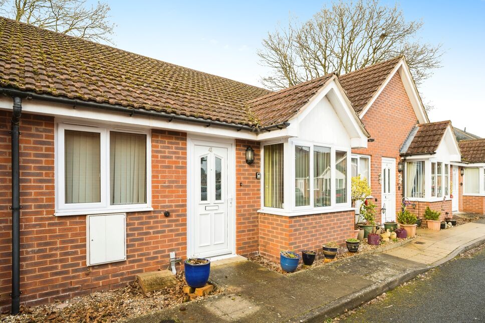 Main image of 2 bedroom Mid Terrace Bungalow for sale, Beresford Gardens, Oswestry, Shropshire, SY11
