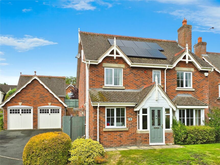Main image of 4 bedroom Detached House for sale, Onnen Gardens, Trefonen, Shropshire, SY10