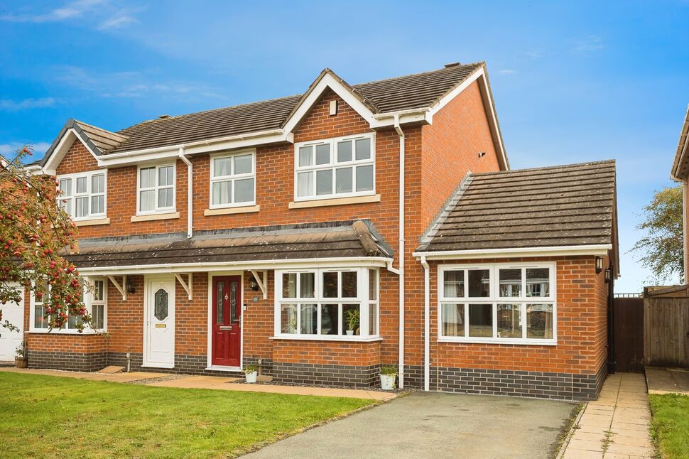 Main image of 4 bedroom Semi Detached House for sale, Birchwood Drive, Whittington, Oswestry, SY11