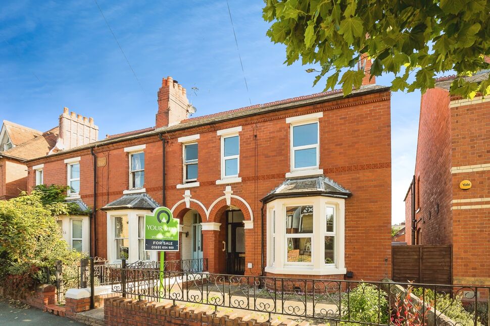 Main image of 3 bedroom End Terrace House for sale, Ferrers Road, Oswestry, Shropshire, SY11