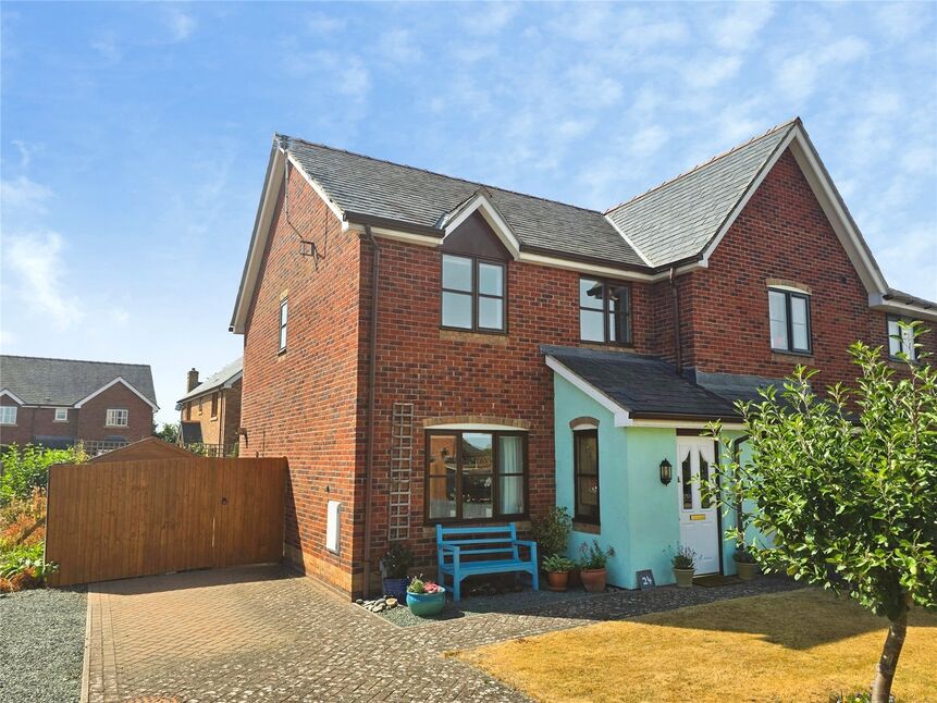 Main image of 3 bedroom Semi Detached House for sale, Orchard Croft, Llandrinio, Powys, SY22