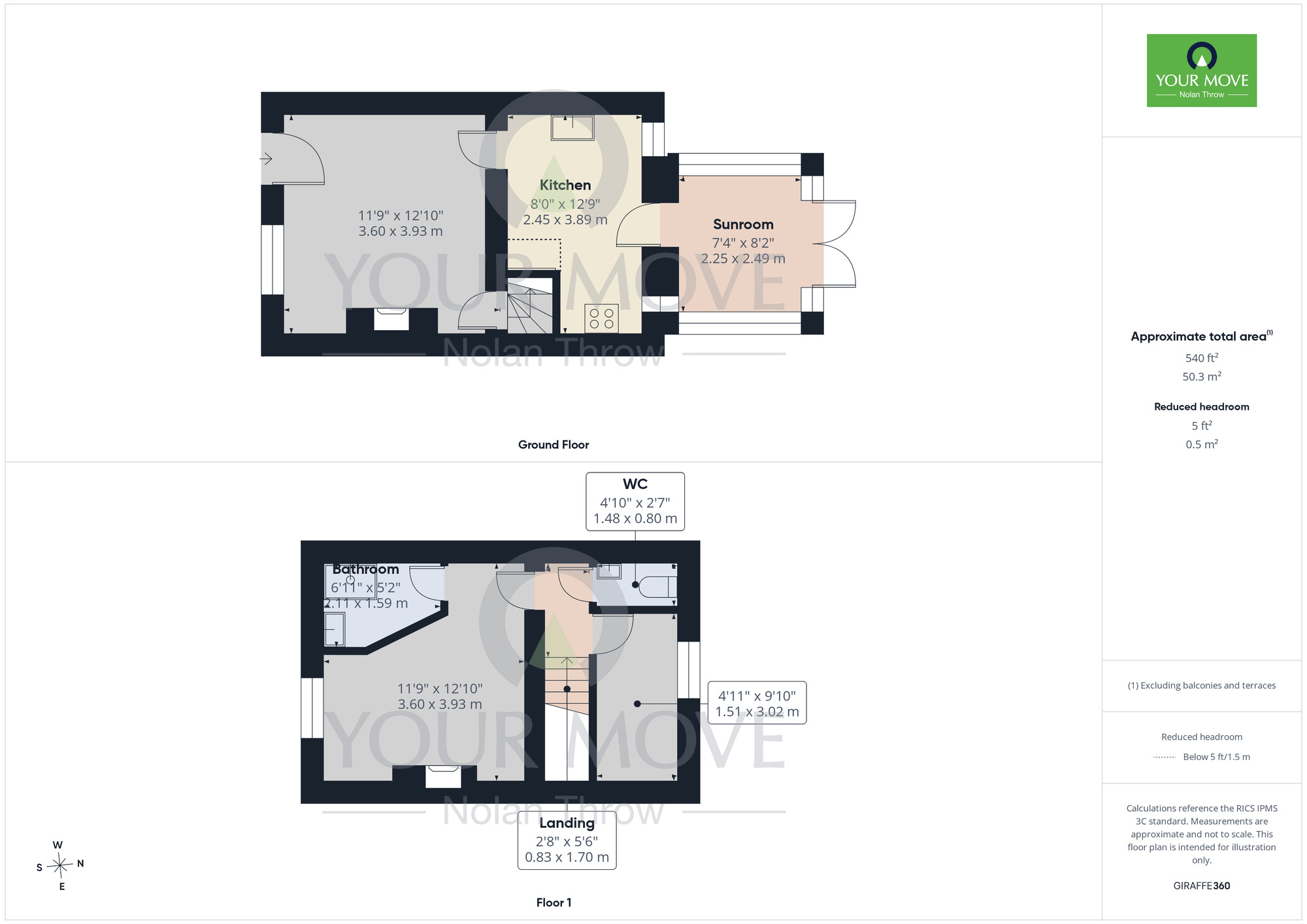 Floorplan of 2 bedroom Mid Terrace House to rent, Main Street, Upper Benefield, Northamptonshire, PE8