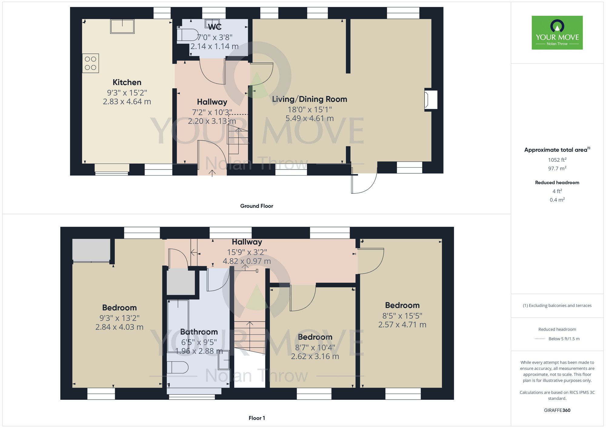 Floorplan of 3 bedroom  House to rent, Market Place, Oundle, Northamptonshire, PE8