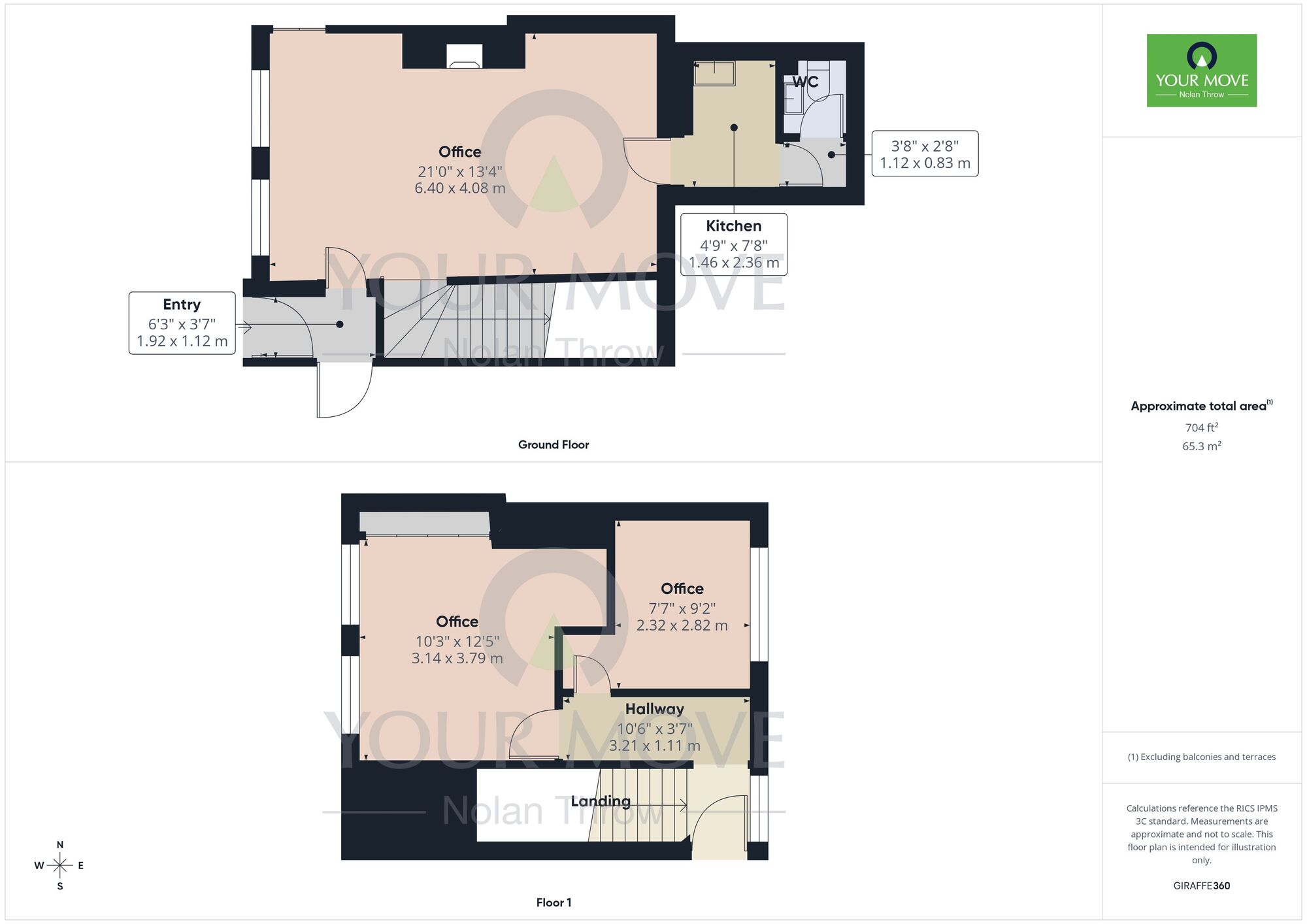 Floorplan of Property to rent, New Street, Oundle, PE8