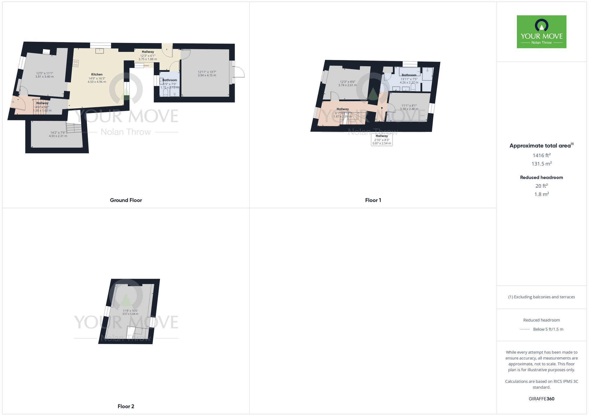 Floorplan of 3 bedroom End Terrace House to rent, West Street, Oundle, PE8
