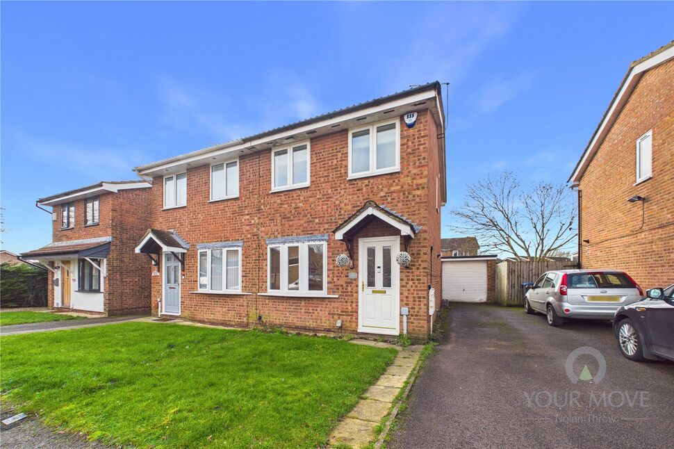 Main image of 2 bedroom Semi Detached House for sale, Javelin Close, Duston, Northamptonshire, NN5