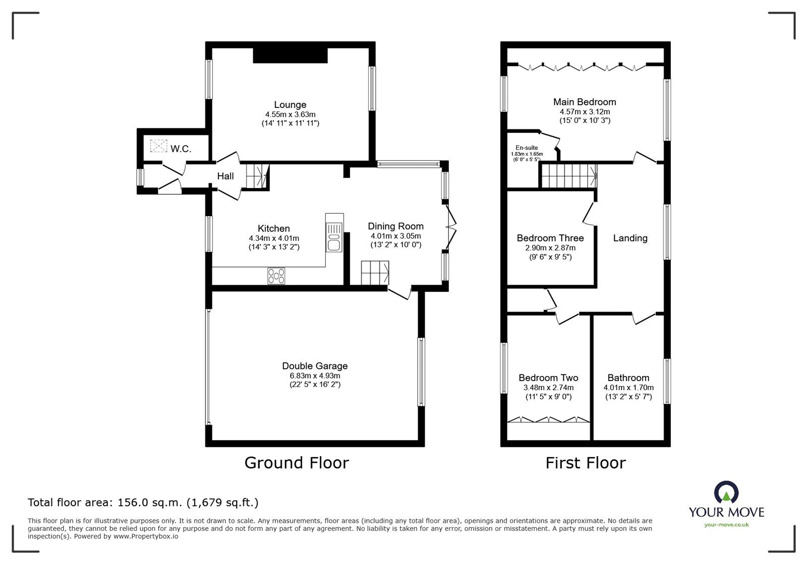 Floorplan of 3 bedroom Semi Detached House for sale, Roper Avenue, Devon, PL9