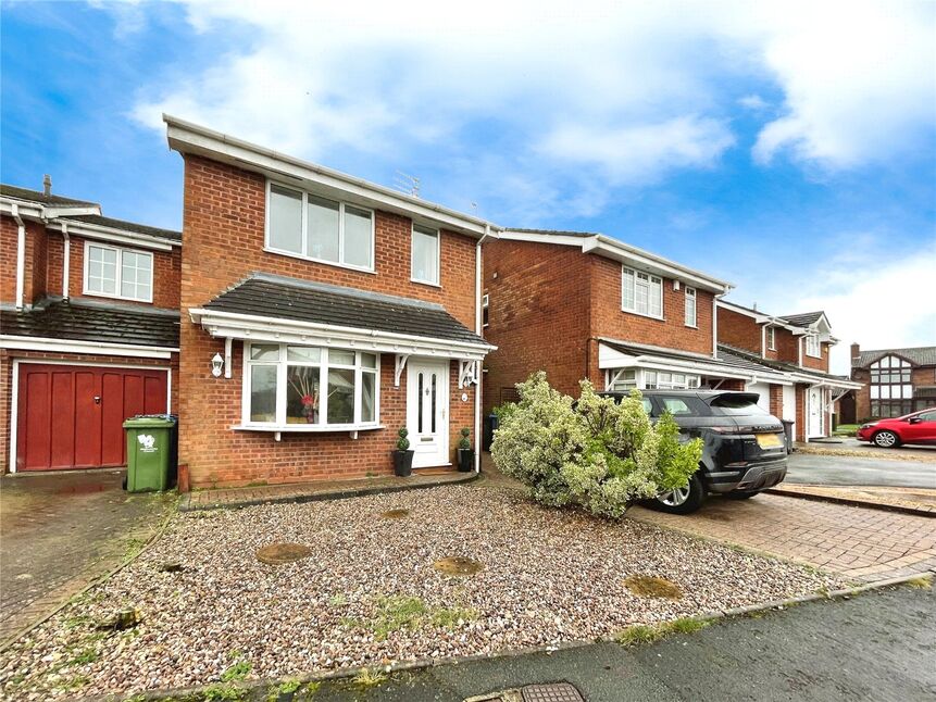 Main image of 3 bedroom Link Detached House for sale, The Windrow, Perton, Staffordshire, WV6