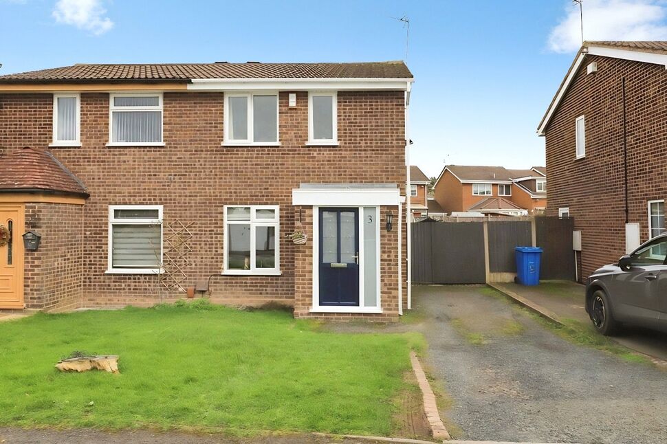Main image of 2 bedroom Semi Detached House for sale, Cornovian Close, Perton Wolverhampton, Staffordshire, WV6