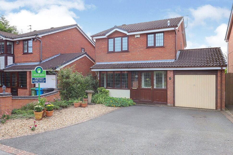 Main image of 3 bedroom Detached House for sale, The Paddock, Perton, Staffordshire, WV6