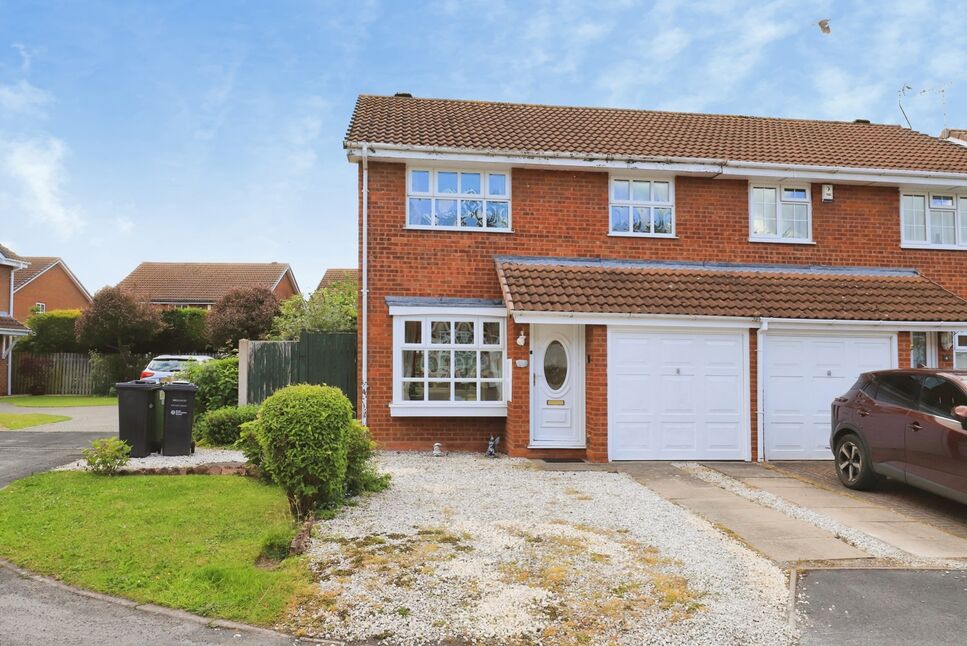 Main image of 3 bedroom Semi Detached House for sale, Webb Avenue, Perton, Staffordshire, WV6