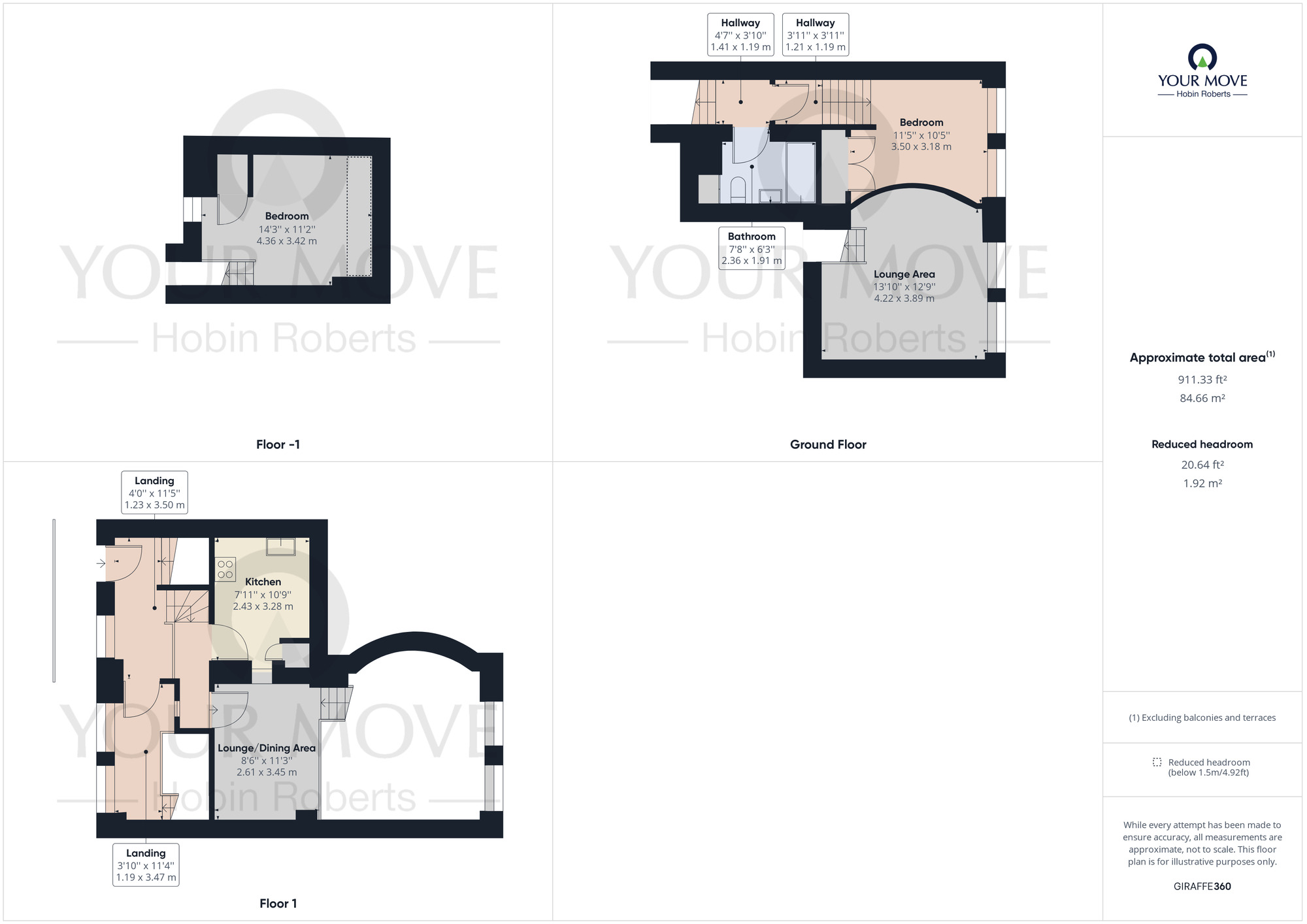 Floorplan of 2 bedroom  Flat to rent, Talbot Road, Northampton, NN1