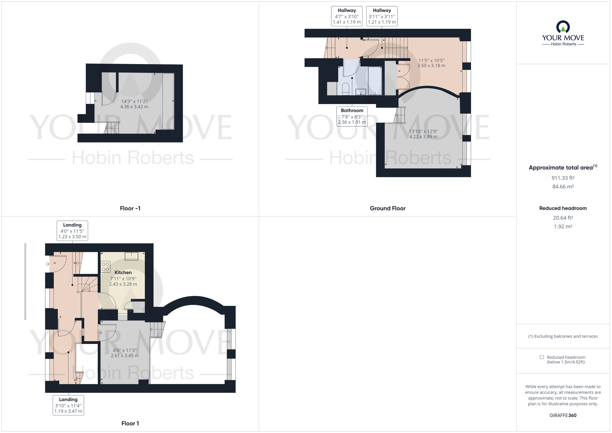 Floorplan of 2 bedroom  Flat for sale, Talbot Road, Abington, Northampton, Northamptonshire, NN1