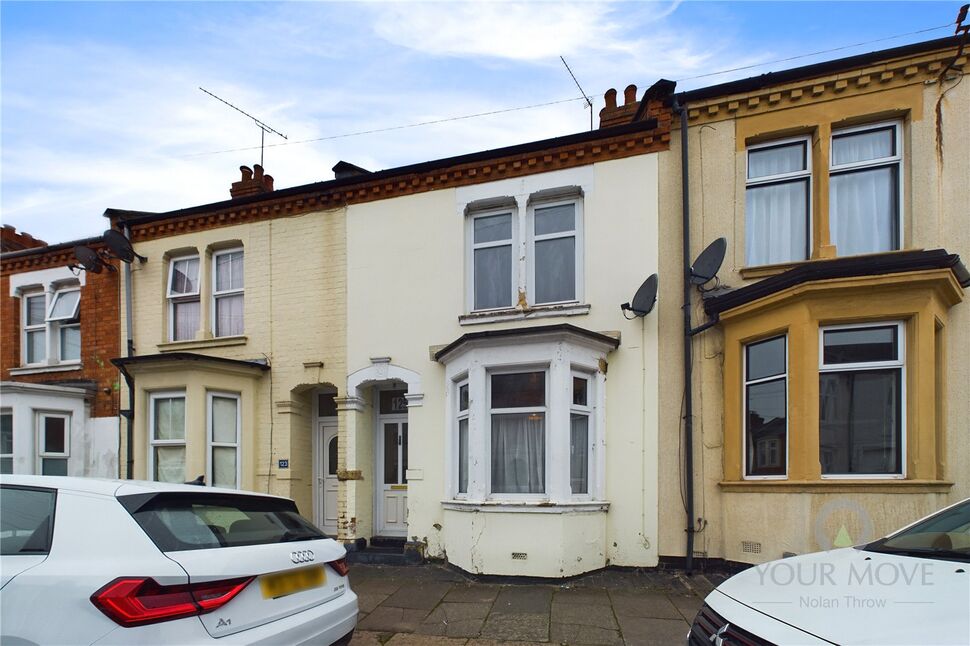 Main image of 3 bedroom Mid Terrace House for sale, Lutterworth Road, Abington, Northampton, Northamptonshire, NN1