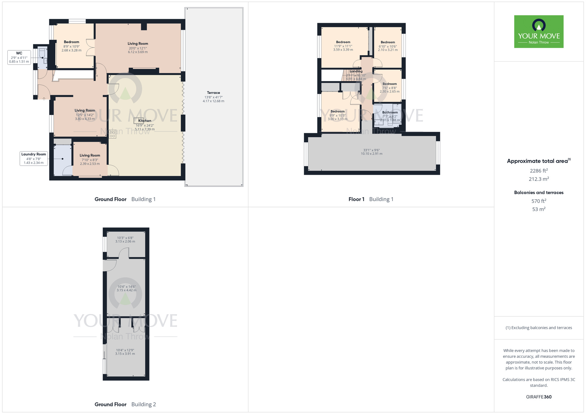 Floorplan of 4 bedroom Detached House for sale, Paxton Road, The Arbours, Northampton, NN3