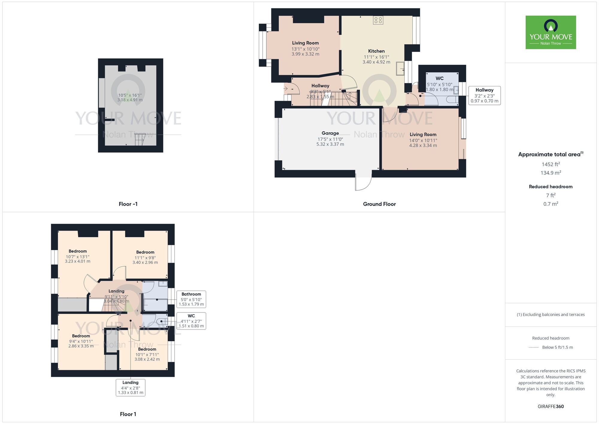 Floorplan of 4 bedroom End Terrace House for sale, Loyd Road, Abington, Northampton, NN1