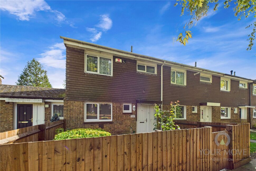 Main image of 3 bedroom Mid Terrace House for sale, Thatchwell Court, Standens Barn, Northampton, NN3