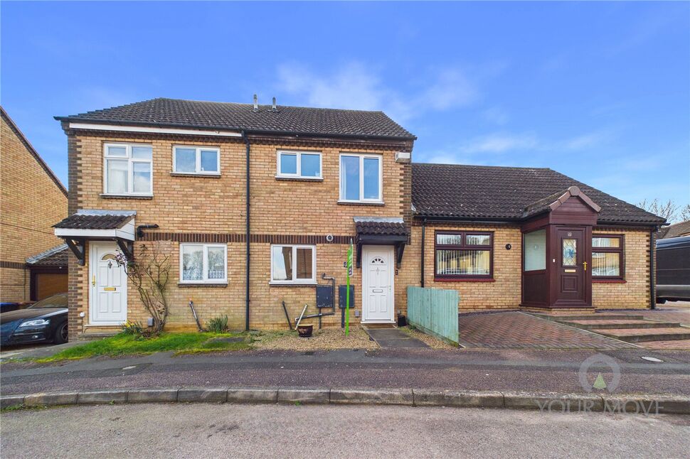 Main image of 2 bedroom Mid Terrace House for sale, Hall Piece Close, Ecton Brook, Northampton, NN3