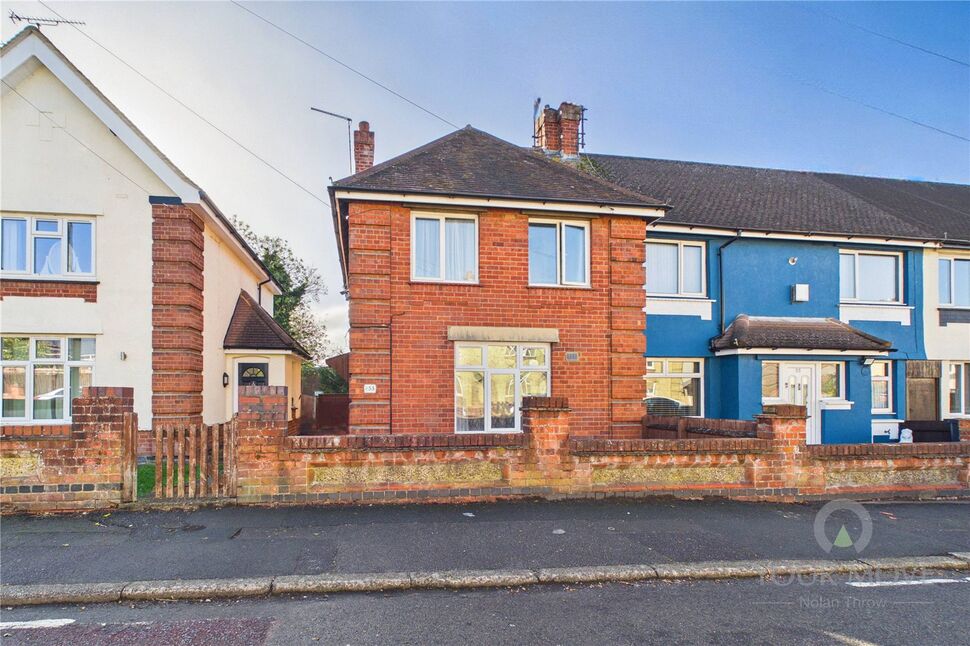 Main image of 3 bedroom End Terrace House for sale, Raeburn Road, Kingsley, Northampton, NN2