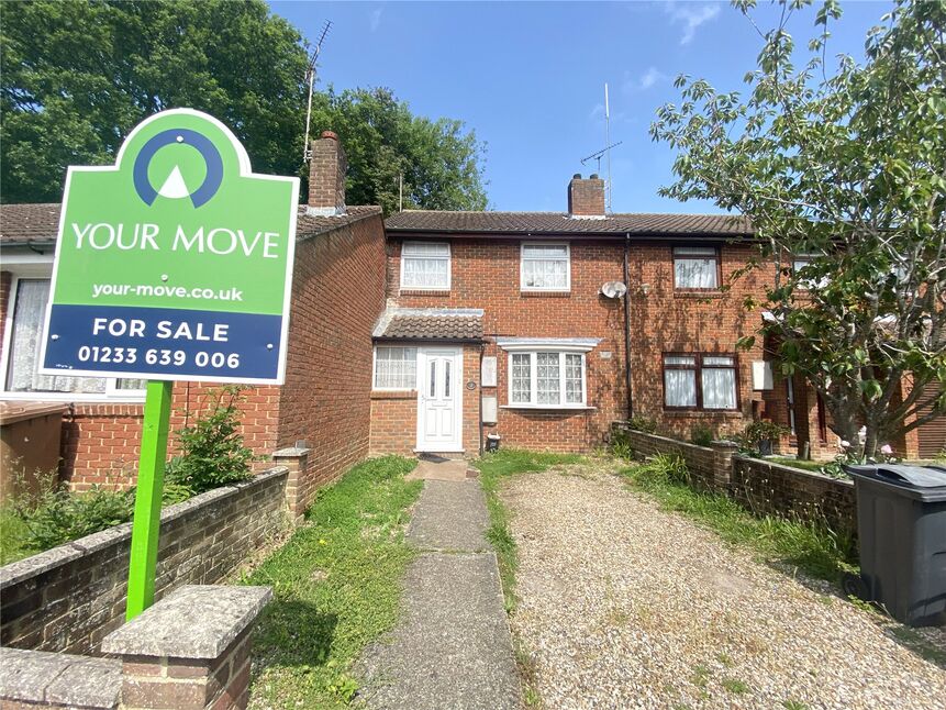 Main image of 3 bedroom Mid Terrace House for sale, Old Ash Close, Kennington, Kent, TN24