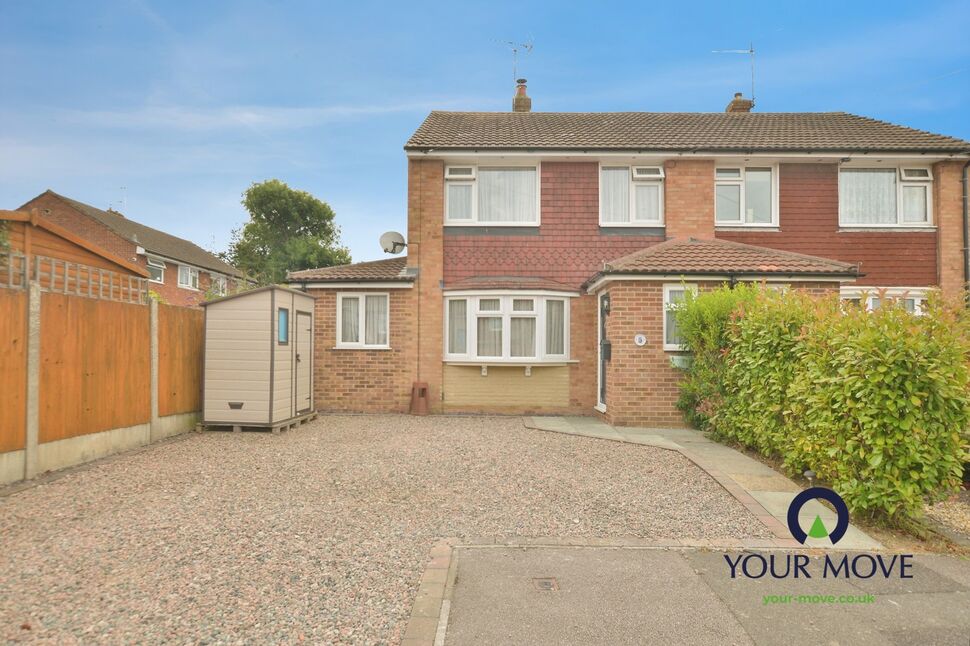 Main image of 3 bedroom Semi Detached House for sale, Pennine Way, Ashford, Kent, TN24