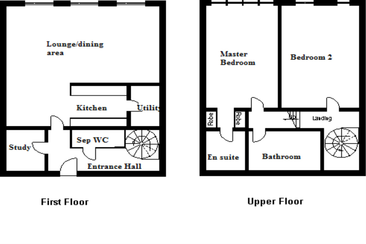 Floorplan of 2 bedroom  Flat to rent, Salts Mill Road, Shipley, West Yorkshire, BD17