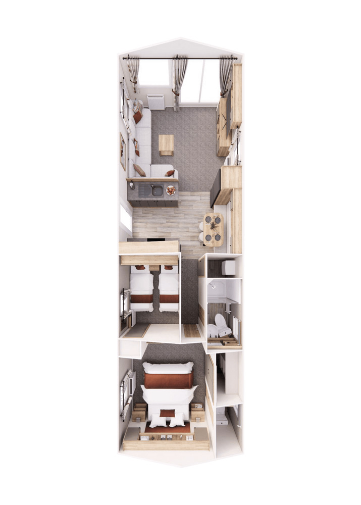 Floorplan of 2 bedroom Detached Property for sale, Glen Road, Baildon, West Yorkshire, BD17