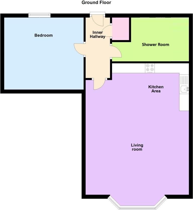 Floorplan of 1 bedroom  Flat for sale, Green Road, Baildon, West Yorkshire, BD17