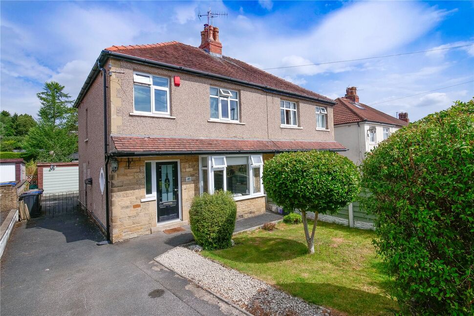 Main image of 3 bedroom Semi Detached House for sale, Netherhall Road, Baildon, West Yorkshire, BD17