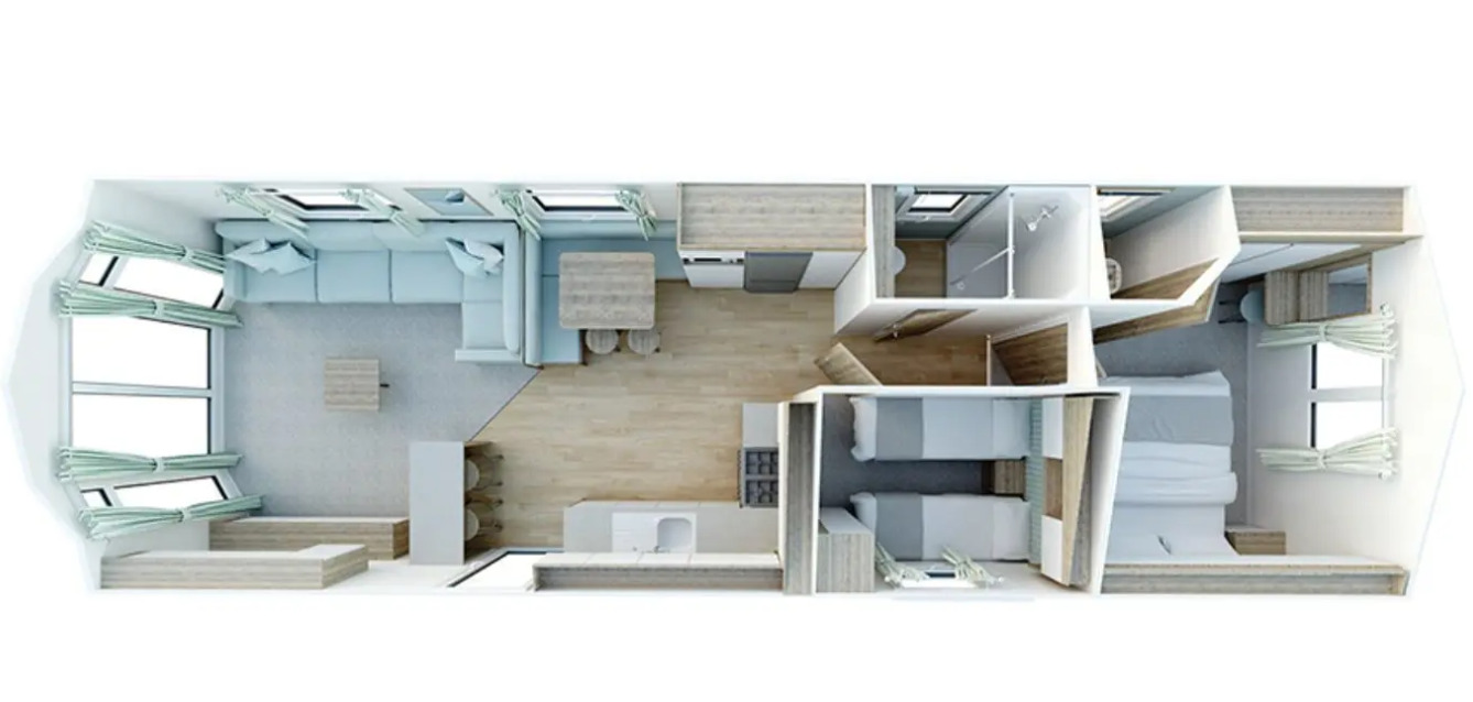 Floorplan of 2 bedroom Detached Property for sale, Glen Road, Baildon, West Yorkshire, BD17