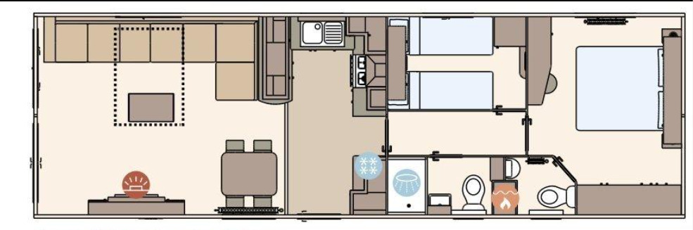 Floorplan of 2 bedroom Detached Property for sale, Glen Road, Baildon, West Yorkshire, BD17