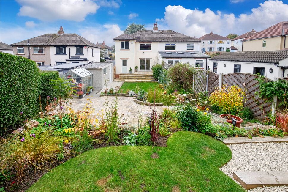 Main image of 3 bedroom Semi Detached House for sale, Netherhall Road, Baildon, West Yorkshire, BD17