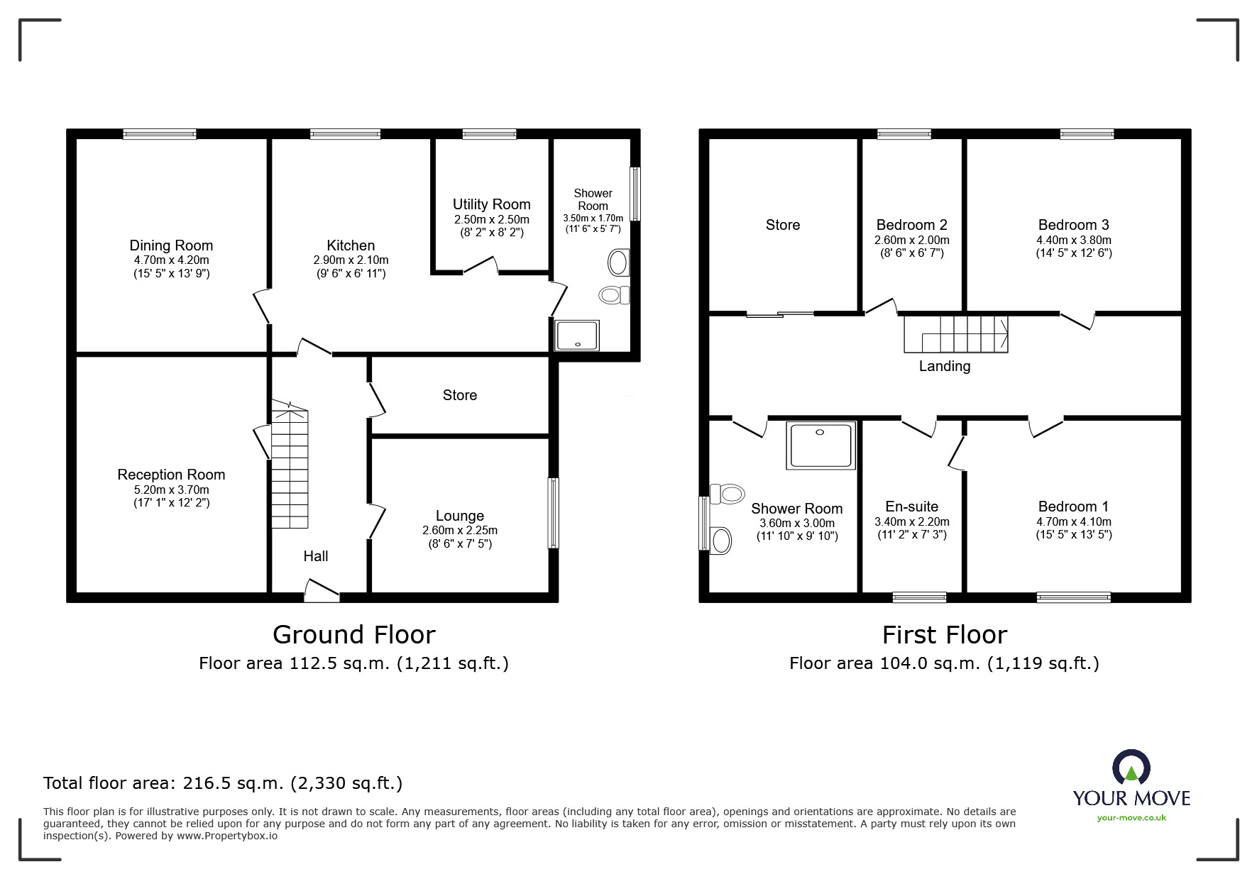 Floorplan of 3 bedroom Detached House to rent, Lutterworth Road, Aylestone, Leicester, LE2