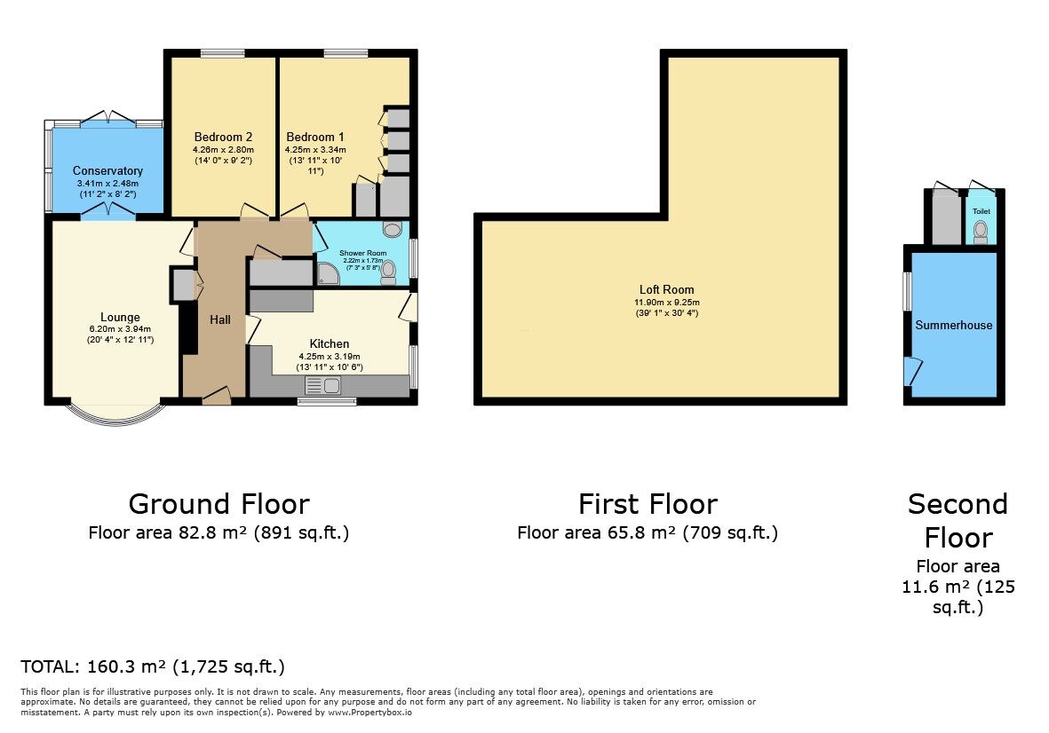 Floorplan of 2 bedroom Detached House for sale, Willoughby Road, Countesthorpe, Leicestershire, LE8