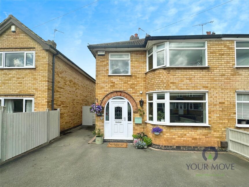Main image of 3 bedroom Semi Detached House for sale, Cedar Road, Blaby, Leicestershire, LE8
